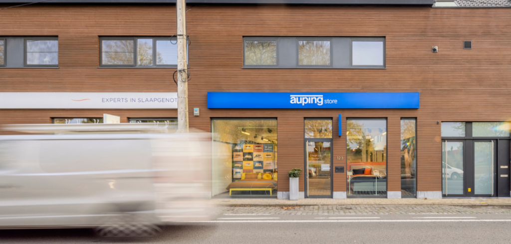 Gevel Auping Store Kortrijk 2022