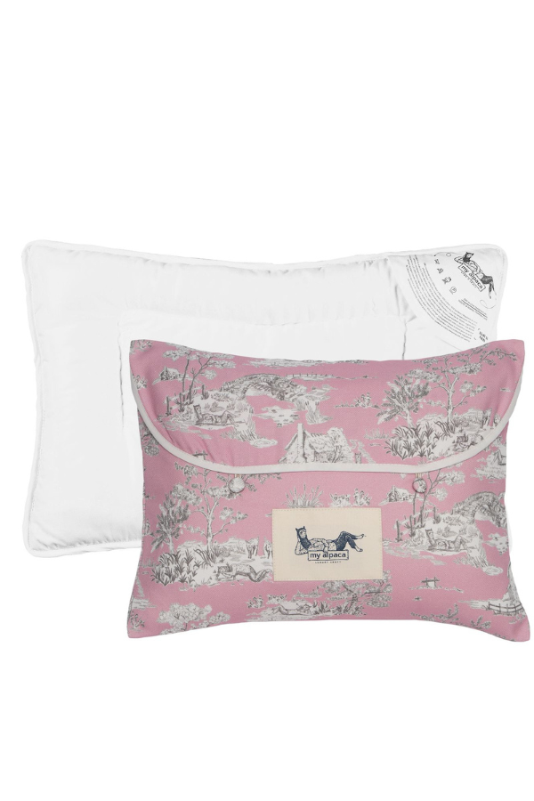Alpaca kussen en verpakking