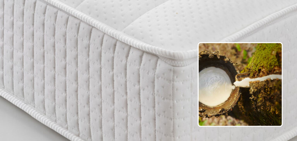 Latex matras Viera + materiaal detail