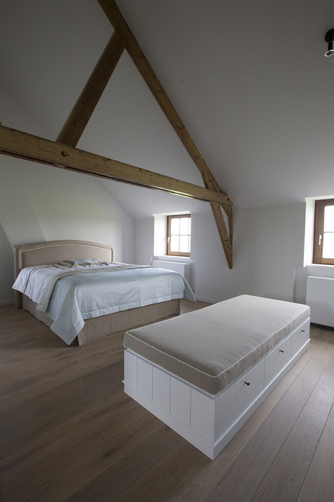 Bedstyling - realisatie De Nachtwacht - Hoeve - landelijke slaapkamer