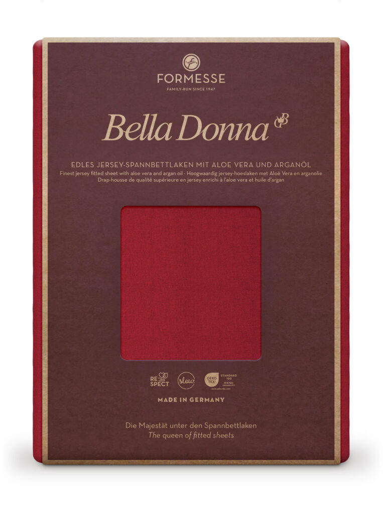Bella Donna hoeslaken - 90X190-100X220 - jersey katoen