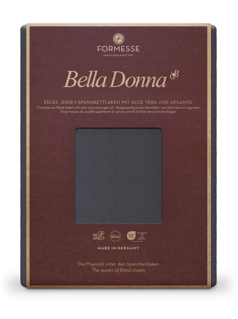 Bella Donna hoeslaken - 90X190-100X220 - jersey katoen