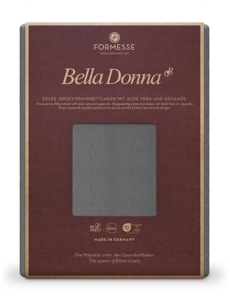 Bella Donna hoeslaken - 90X190-100X220 - jersey katoen