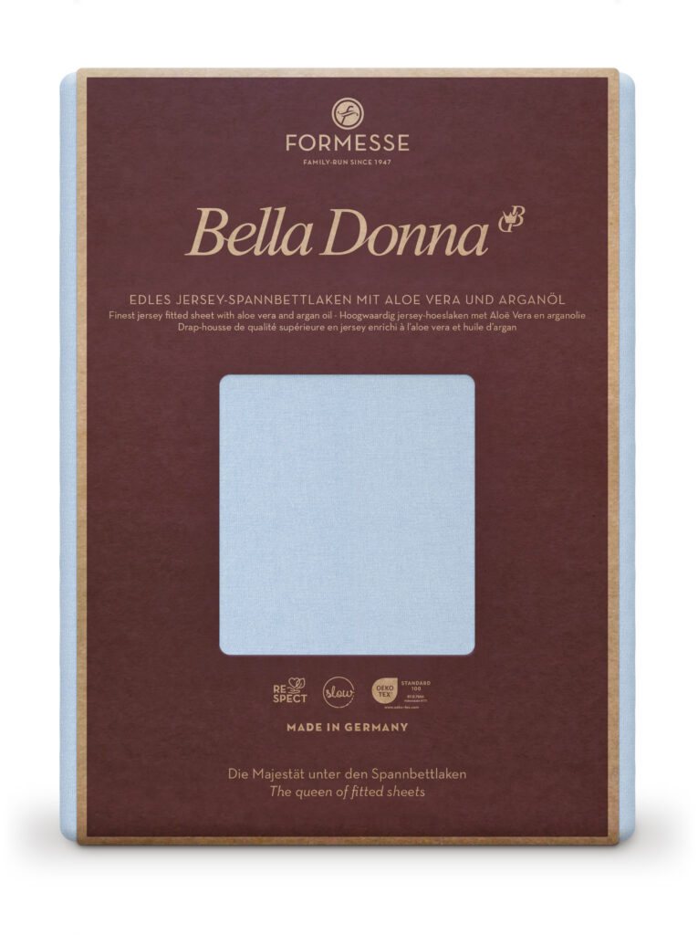 Bella Donna hoeslaken - 90X190-100X220 - jersey katoen