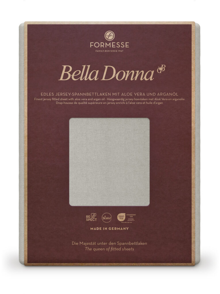 Bella Donna hoeslaken - 90X190-100X220 - jersey katoen