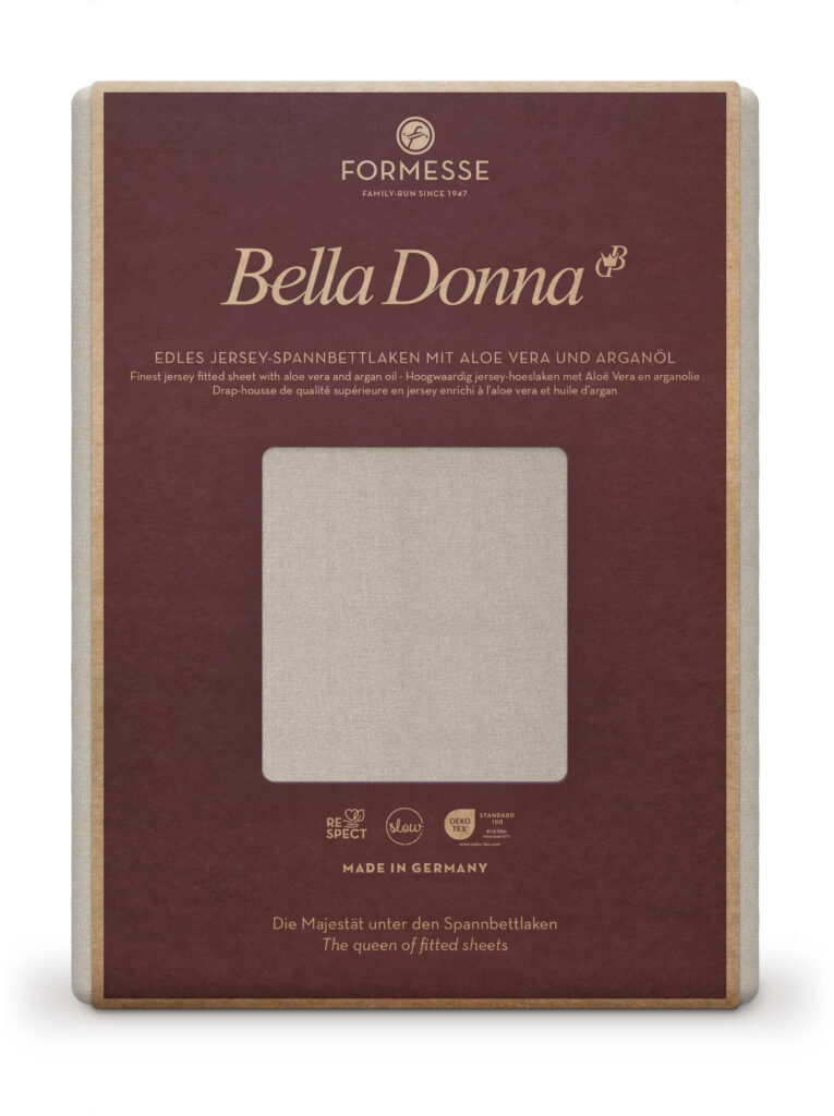 Bella Donna hoeslaken - 70X190-80X220 - jersey katoen
