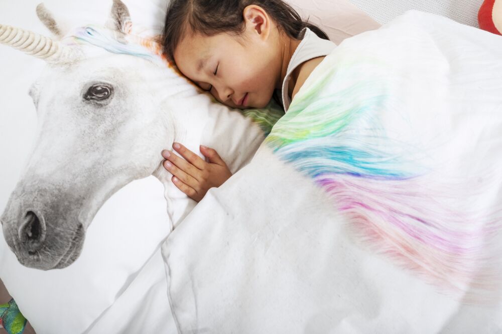 Snurk_unicorn_kinder dekbedovertrek