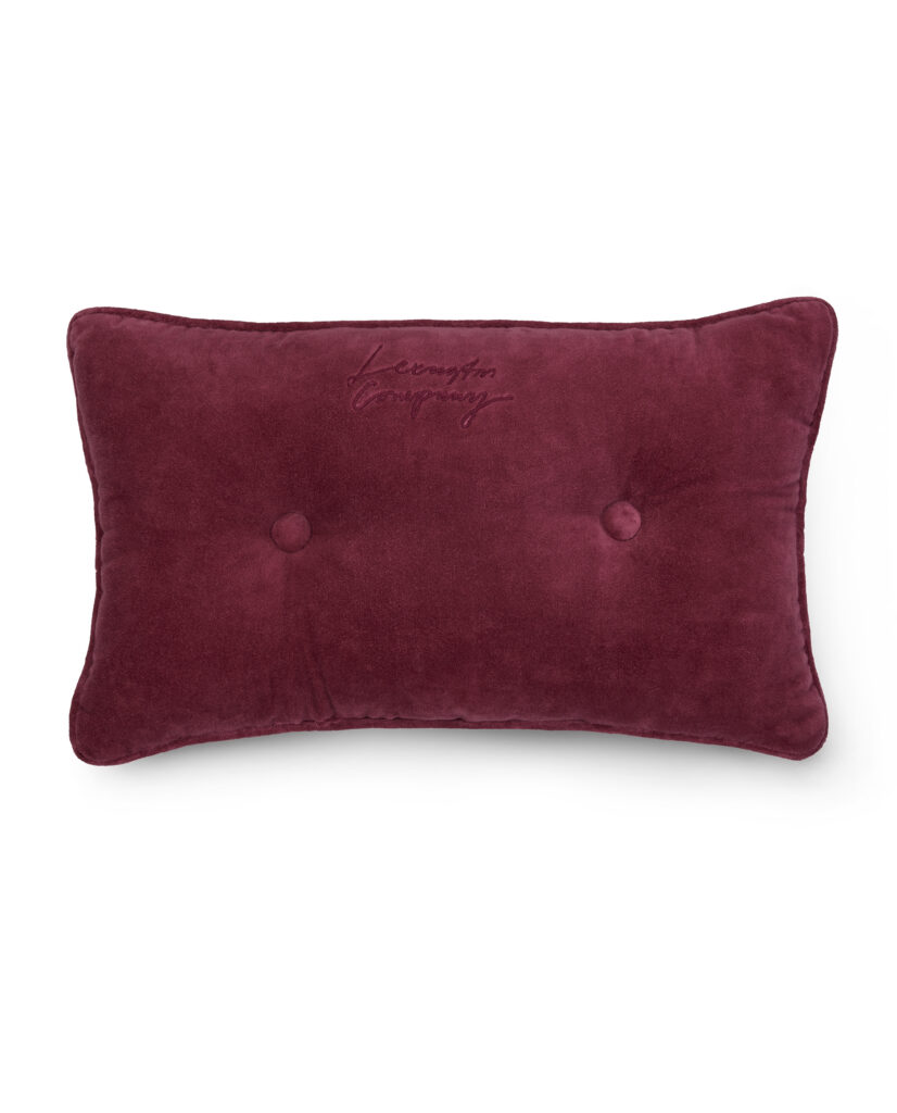 Lexington sierkussen - 30x50 - buttoned velvet