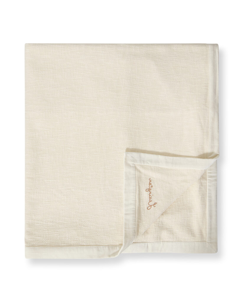Lexington bedsprei - Herringbone - 260x240 - beige
