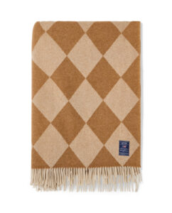 Lexington wollen plaid – Argyle – 130×170 – fudge