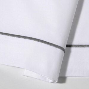 Casilin kussensloop – 50×70 – Dylan – zilver bourdon