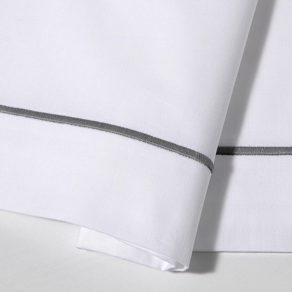 Casilin kussensloop - 50x70 - Dylan - zilver bourdon