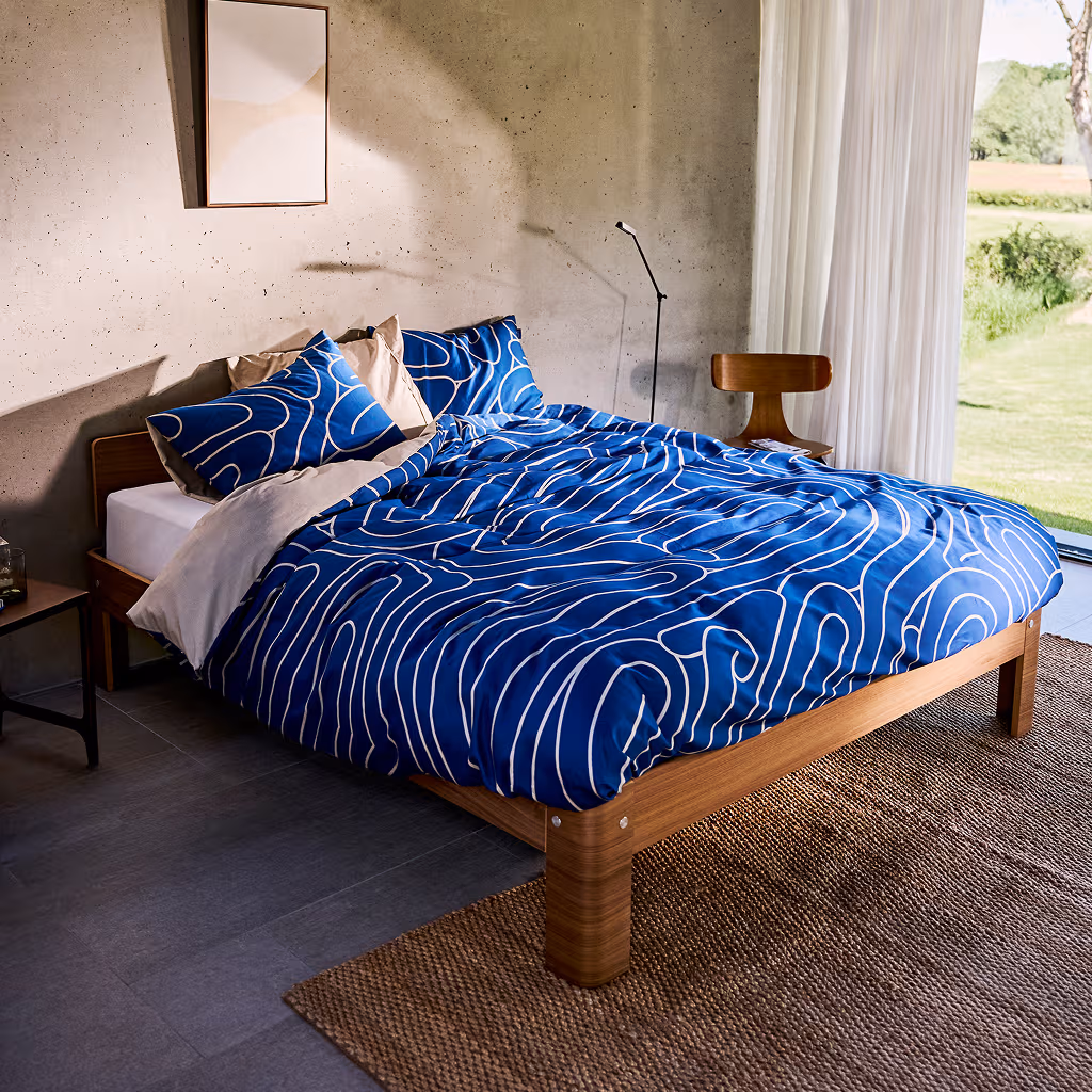 Auping_dekbedovertrek_meandering_blue_