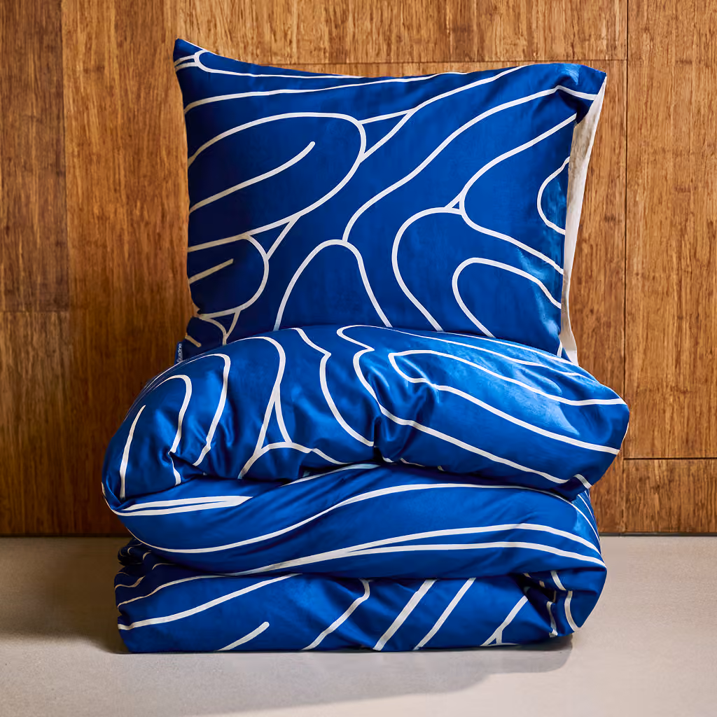 Auping dekbedovertrek – 260×220 – Meandering blue – incl. slopen 60×70