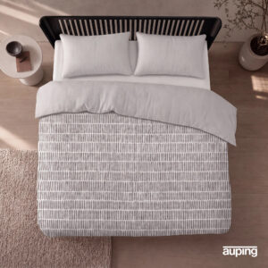 Auping_BEDLINNEN - AW26 - Dessin_Brush Grey_Topview