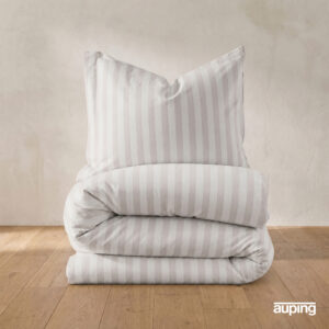 Auping kussenslopen – 40×60 (set) – Cotton stripe white