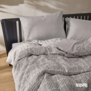 Auping_BEDLINNEN - AW26 - Dessin_Brush Grey_Closeup