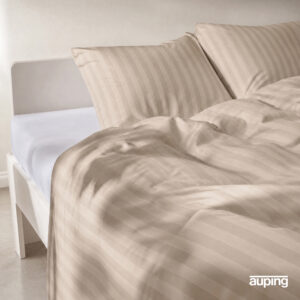 Auping kussenslopen – 40×60 (set) – Cotton stripe beige