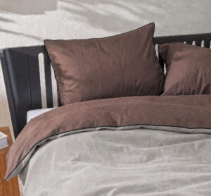 Auping dekbedovertrek – 240×220 – Gentle ease brown – incl. slopen 60×70