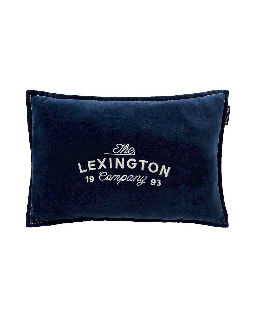 productfoto Lexington sierkussen logo blauw